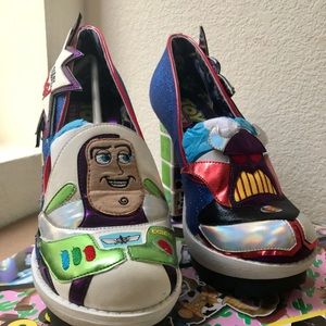 NWB Toy Story Irregular Choice Shoes, Size 39